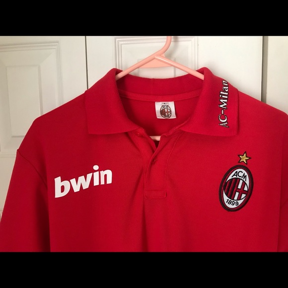 MENS AC MILAN POLO - Picture 3 of 3